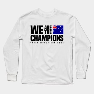 Qatar World Cup Champions 2022 - Australia Long Sleeve T-Shirt